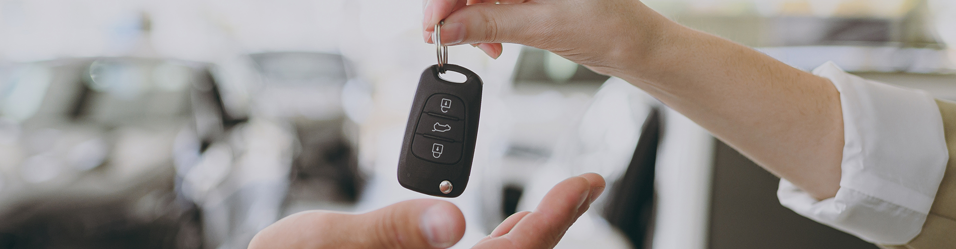 customer receiving keys