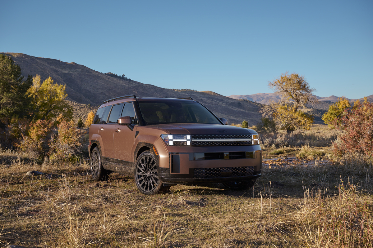 2026 Hyundai Santa Fe Hybrid outdoors and offroad