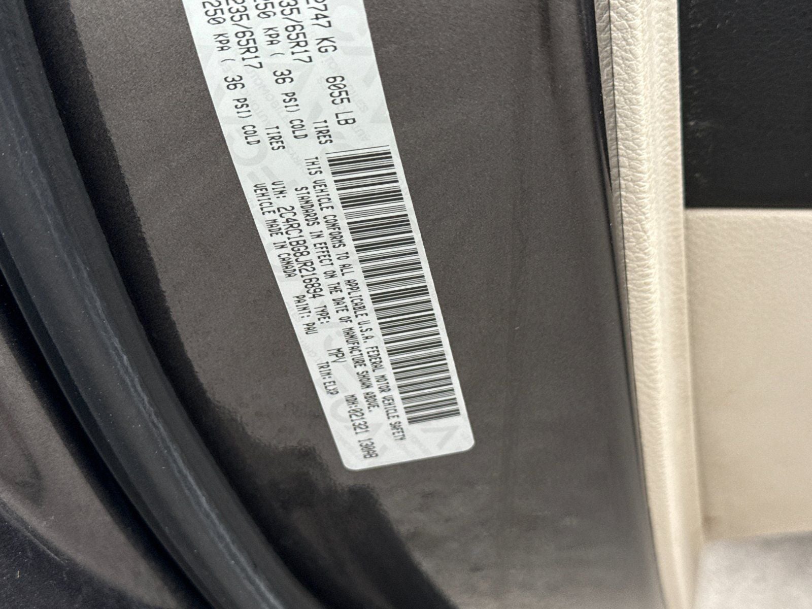 2018 Chrysler Pacifica Touring L