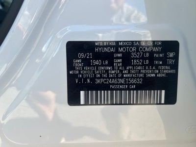 2022 Hyundai ACCENT SEL