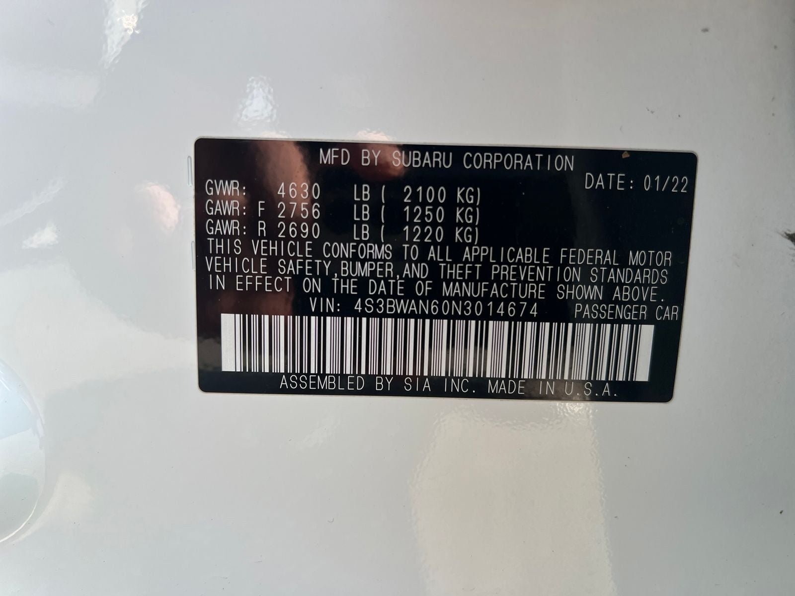 2022 Subaru Legacy Limited - Photo 30