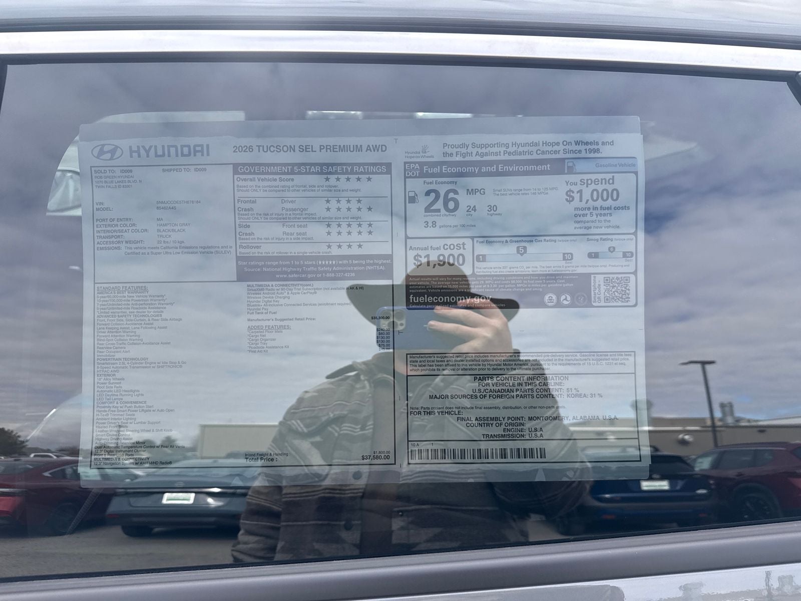 2026 Hyundai TUCSON SEL Premium