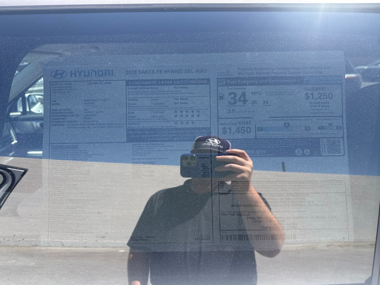 2026 Hyundai SANTA FE HYBRID SEL