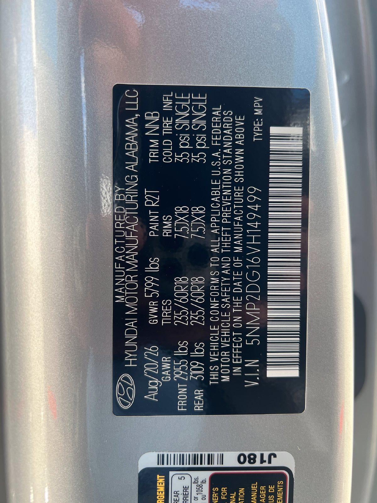 2027 Hyundai SANTA FE HYBRID SEL