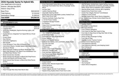 2026 Hyundai SANTA FE HYBRID SEL