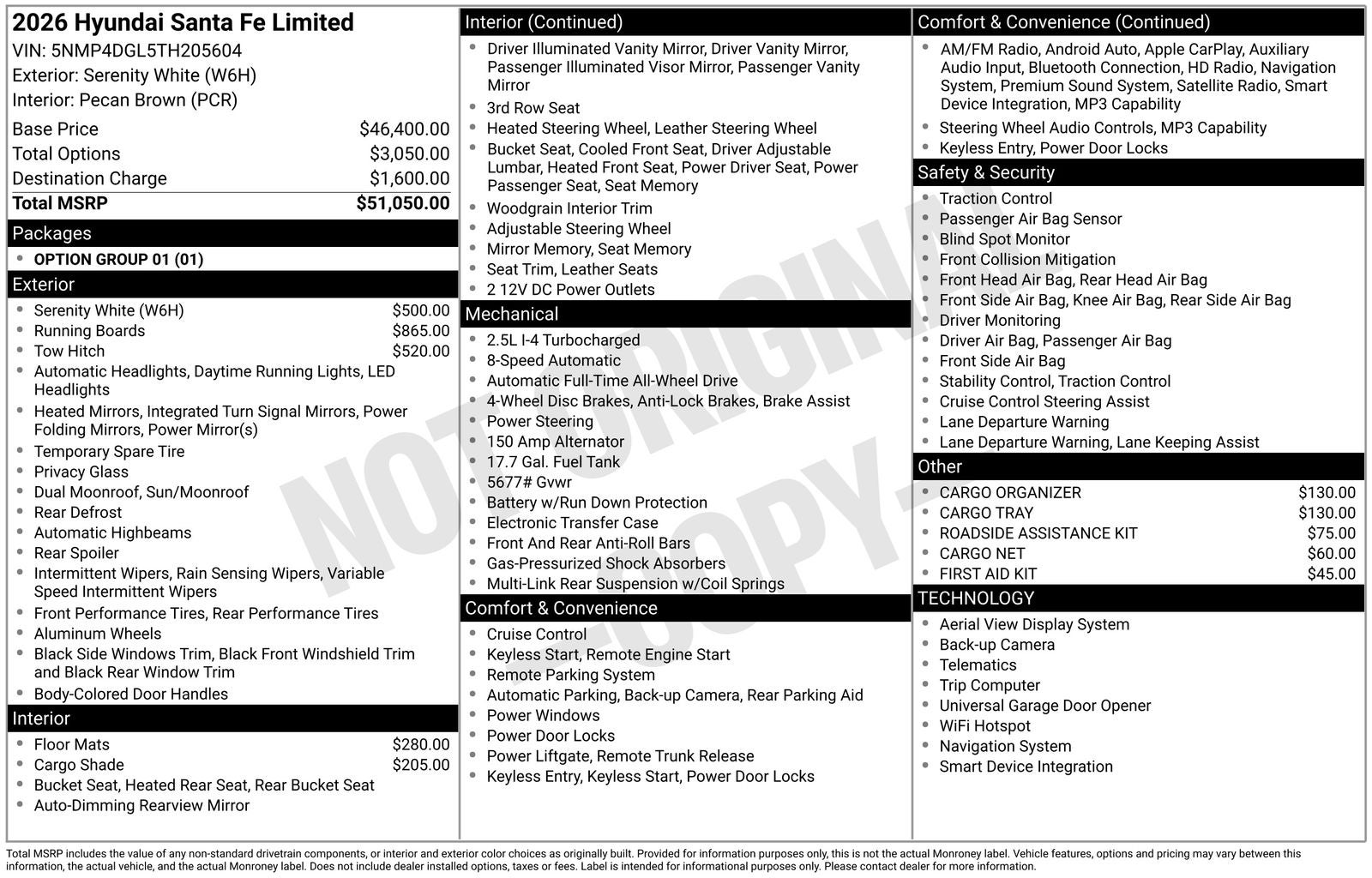 2026 Hyundai SANTA FE Limited