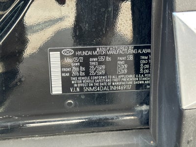 2022 Hyundai SANTA FE Limited