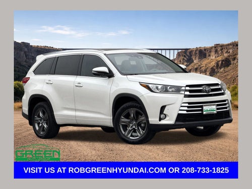 2018 Toyota Highlander Limited Platinum