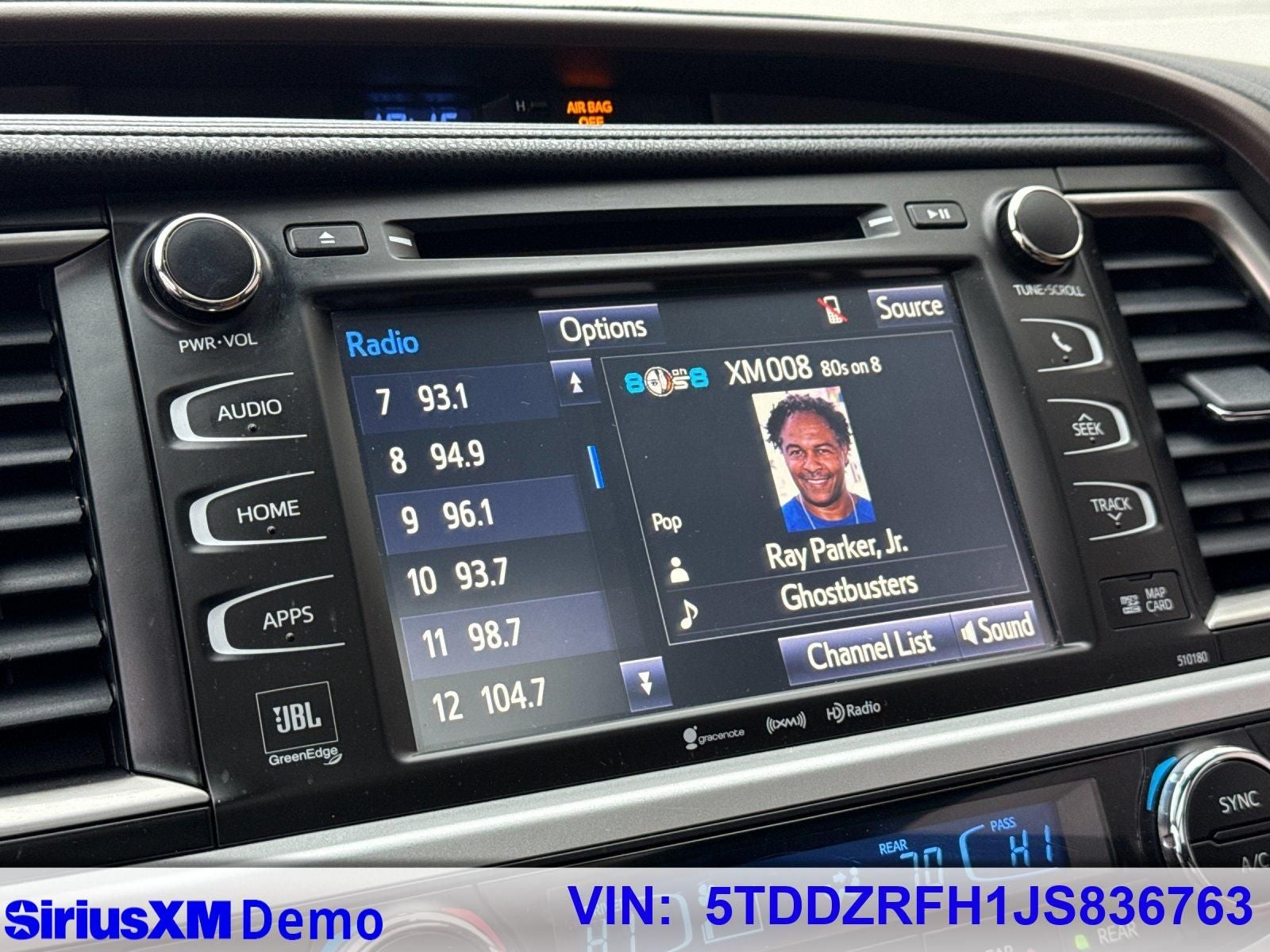 2018 Toyota Highlander Limited Platinum