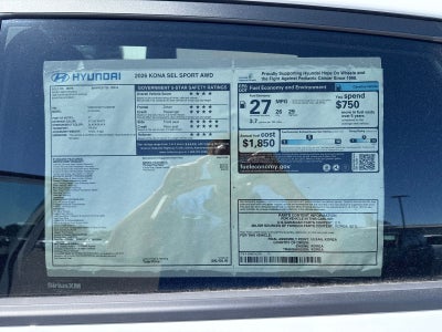 2026 Hyundai KONA SEL Sport