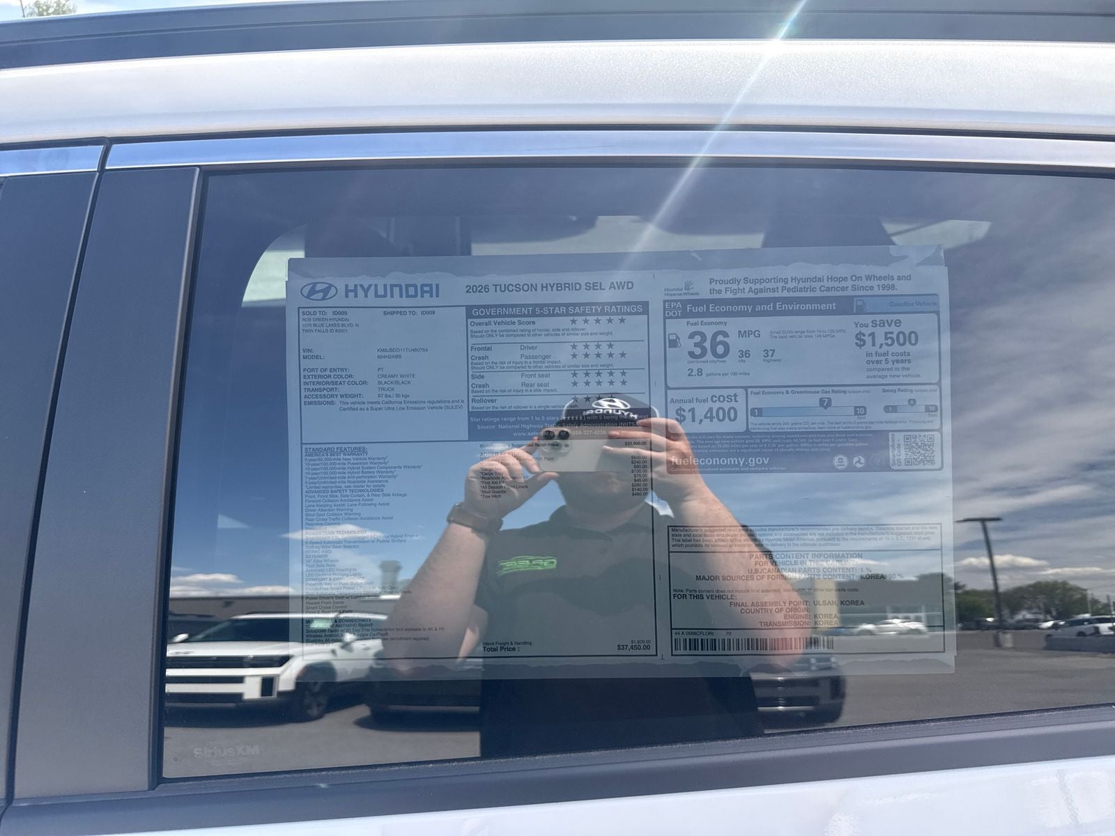 2026 Hyundai TUCSON HYBRID SEL