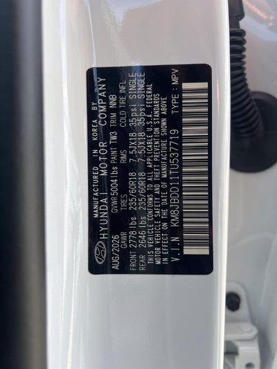 2026 Hyundai TUCSON HYBRID SEL