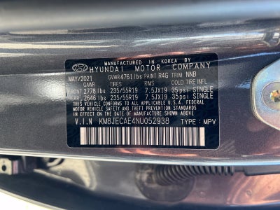 2022 Hyundai TUCSON Limited