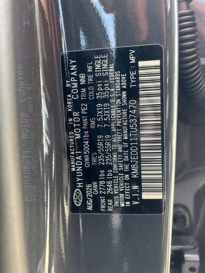 2026 Hyundai TUCSON HYBRID Limited