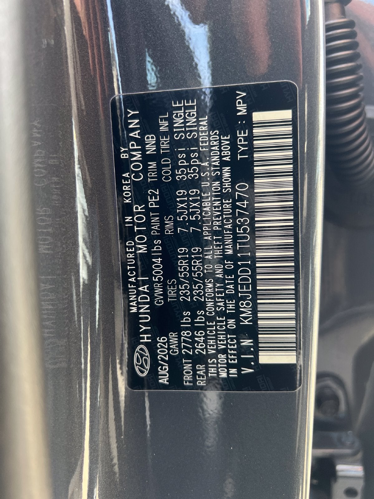 2026 Hyundai TUCSON HYBRID Limited