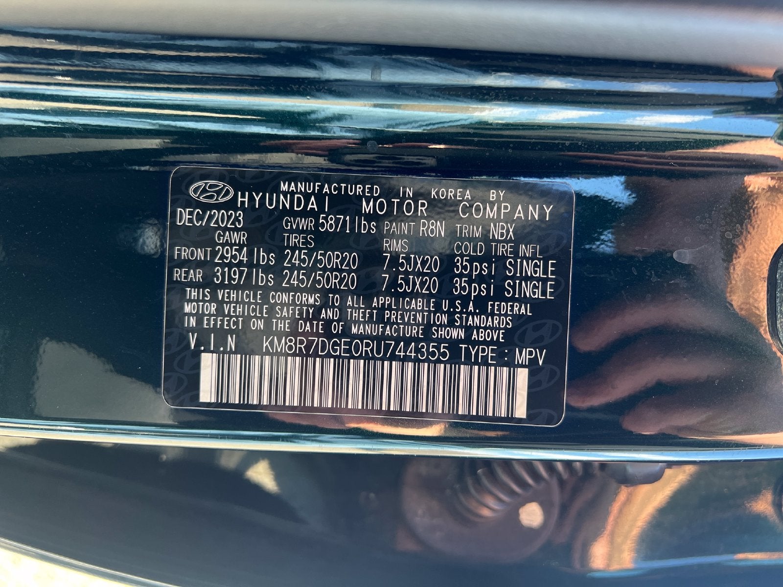2024 Hyundai PALISADE Calligraphy