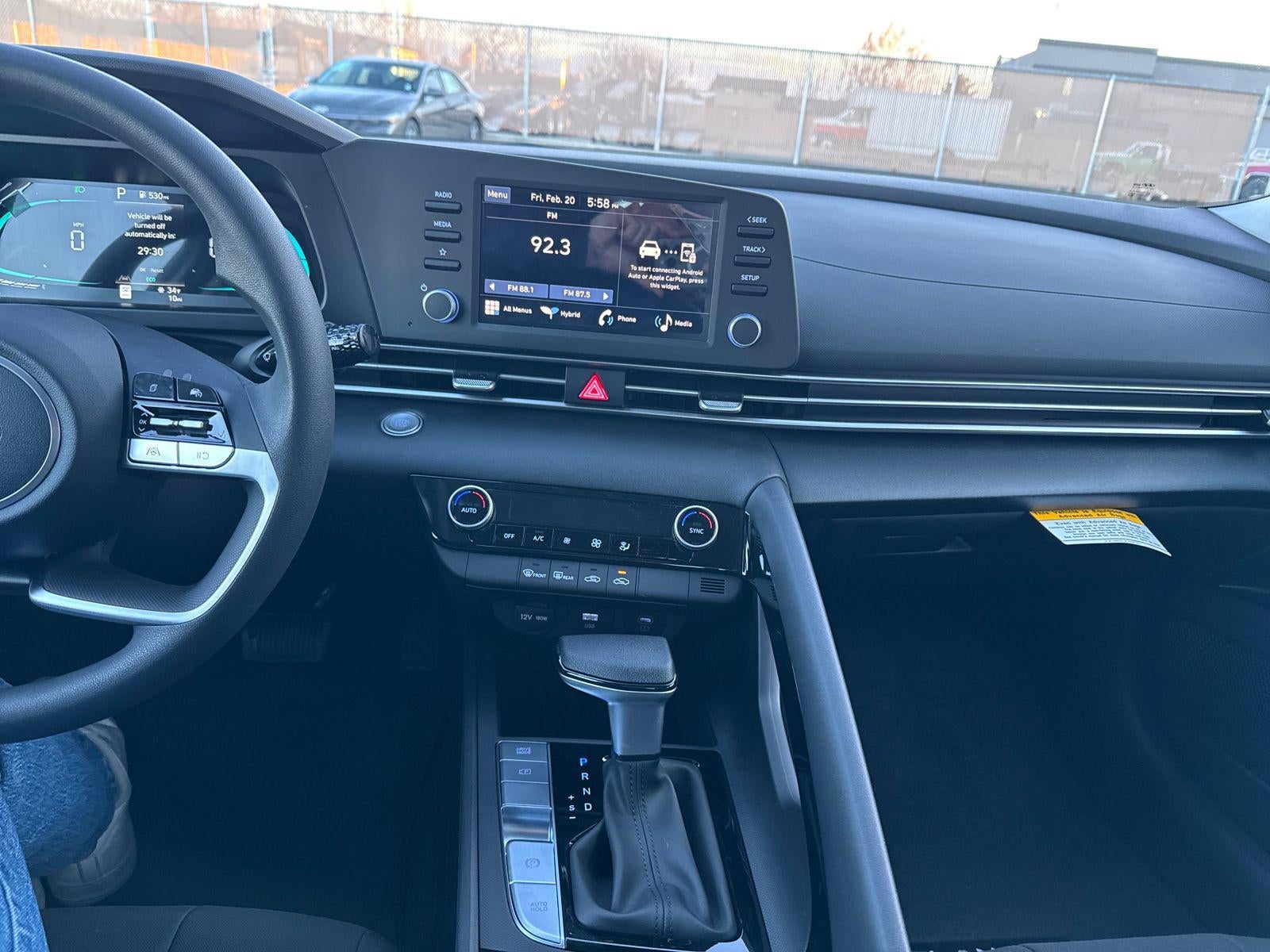 2026 Hyundai ELANTRA HYBRID Blue