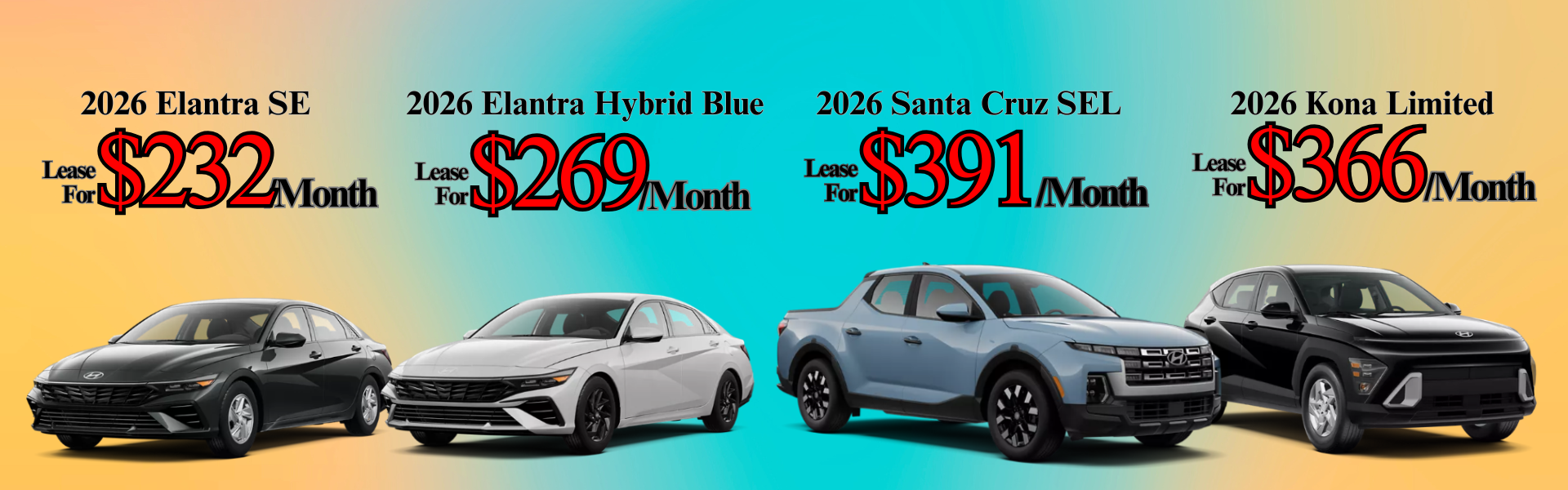 LEASE A NEW 2026 HYUNDAI