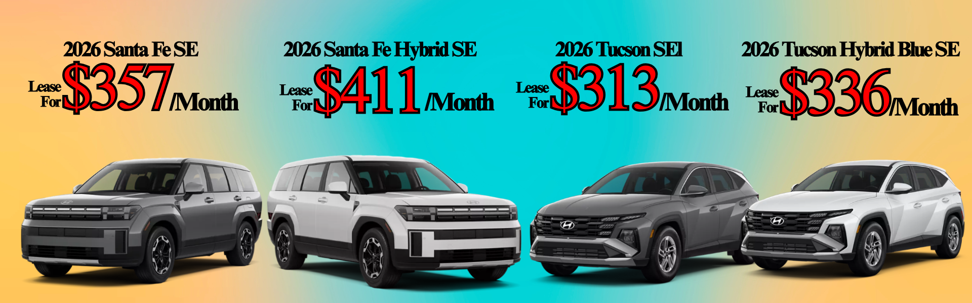 LEASE A NEW 2026 HYUNDAI 