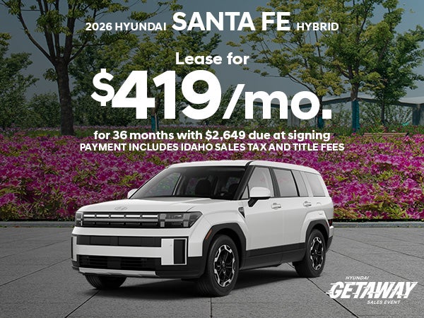 2026 Hyundai Santa Fe